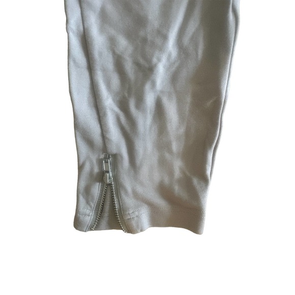 Women M Lysse Medium Control Side Zip Hem Cropped Leggings Jeggings Pants Gray - Picture 3 of 6